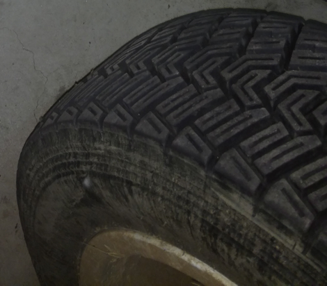 Less abused K4 with grooves still in the tread blocks
